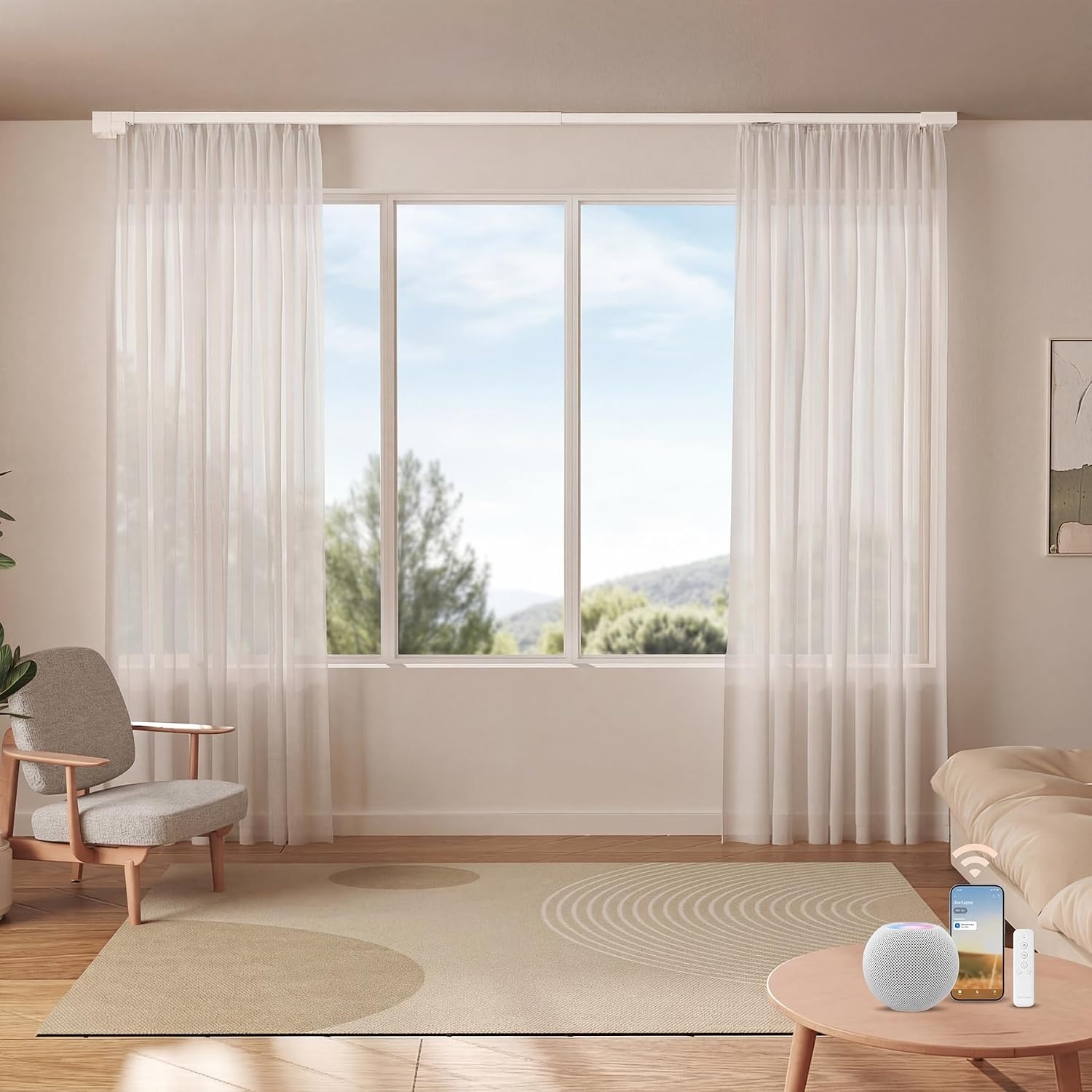 Remac M1 Smart Electric Curtain Track