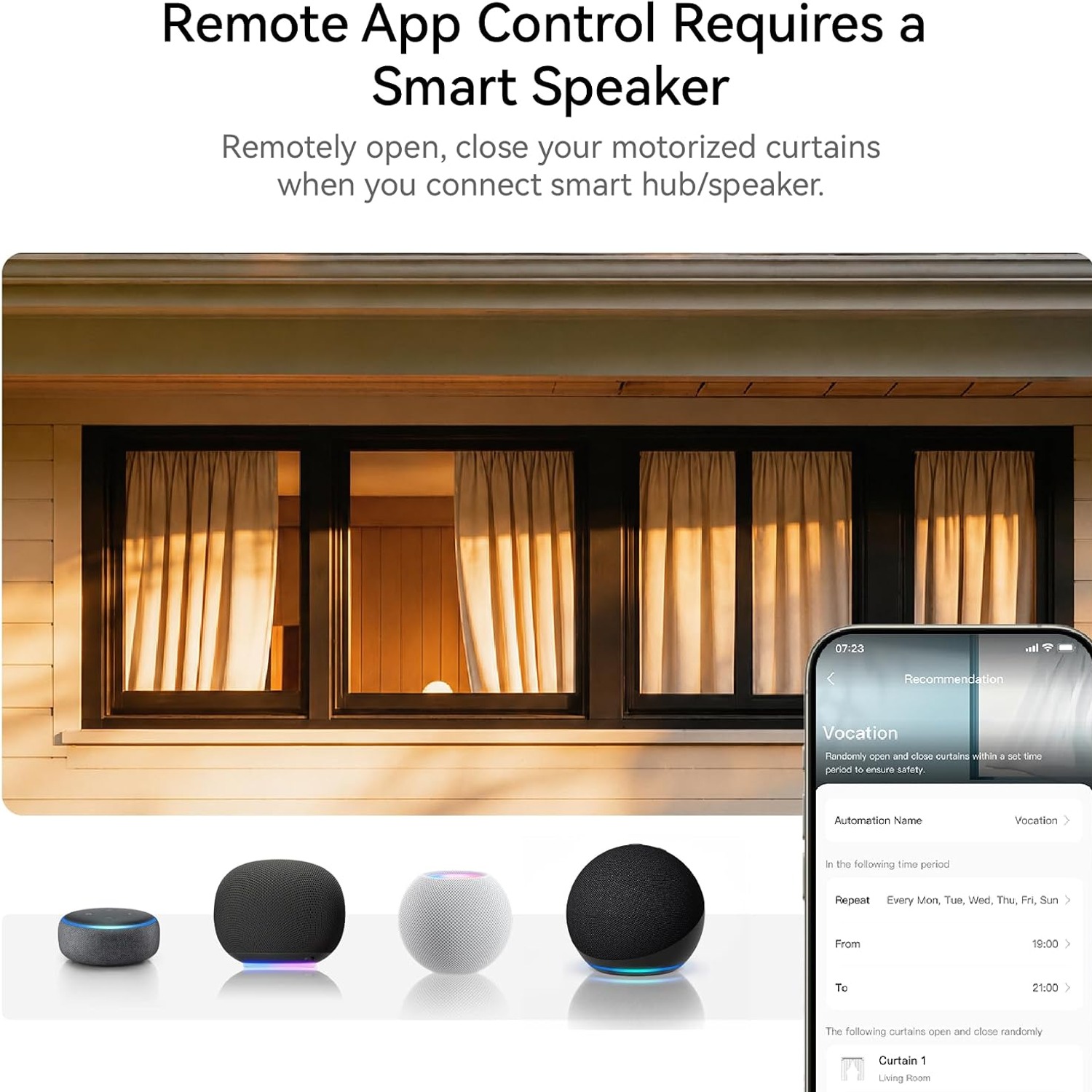 Remac M1 Smart Electric Curtain Track: image 7